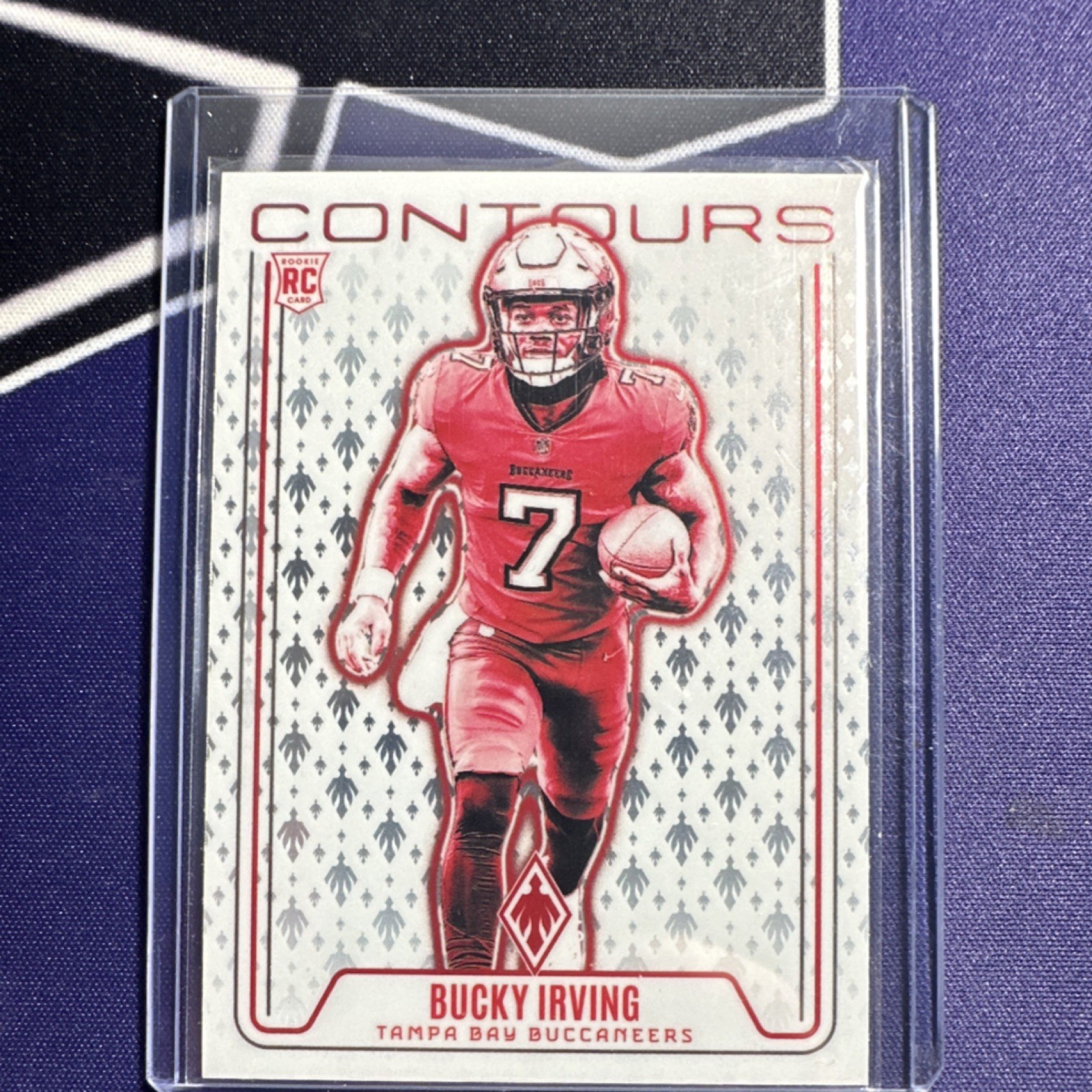 2024 Panini Phoenix Contours Bucky Irving Wave Tampa Bay Buccaneers #CON-BIG