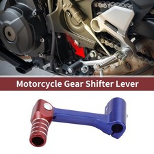 Folding Motorcycle Gear Shifter Lever For Bosuer Cheetah Blue Red Folding Motorcycle Gear Shifter Lever For Bosuer Cheetah Blue Red