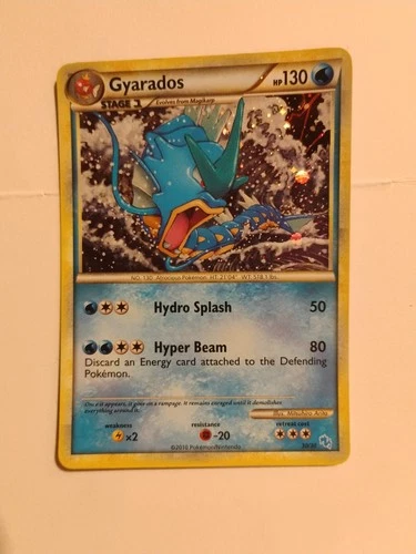 Pokemon Gyarados 30/30 Holo Card