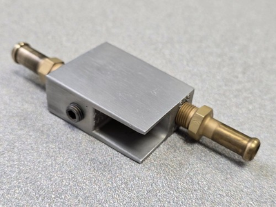 #ad NOS NEW OLD STOCK VINTAGE FUEL MISER GASOLINE PRESSURE REGULATOR 3 8quot; FITTINGS $25.00