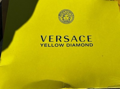 Versace Yellow Diamond 2-PC Gift Set Eau De Toilette Backpack Authentic NEW.