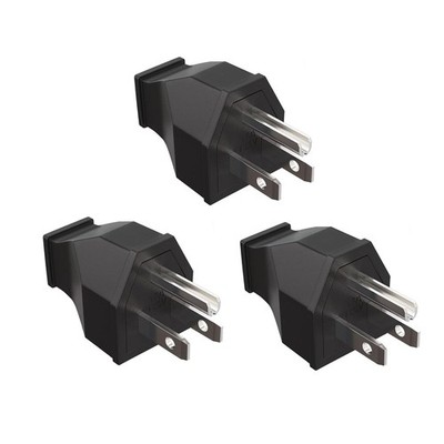 3 Prong Electric Plug Replacement Extension Cord Ends 125V 15A 2Pole 3Wire Ma...