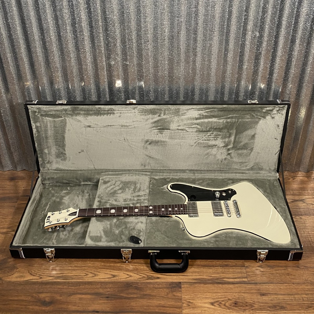 LTD RZK-III Richard ZK Rammstein Phoenix Olympic White Guitar