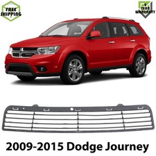 Front Bumper Grille Textured Black Plastic For 2009-2015 Dodge Journey