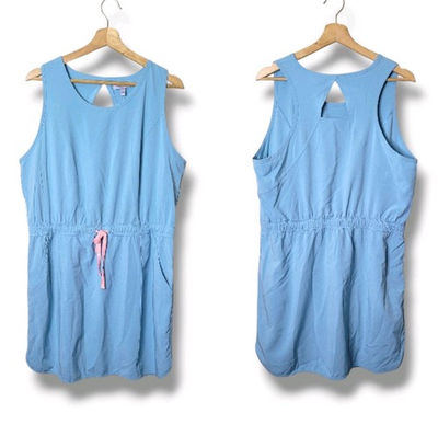 #ad Ocean Coast Activewear Dress Pockets Stretch Turquoise Size XL NWT Outdoors $24.99