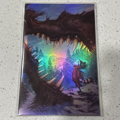 LITTLE RED RONIN #1 - C2E2 Virgin Chromium Foil Variant - NM will combine 