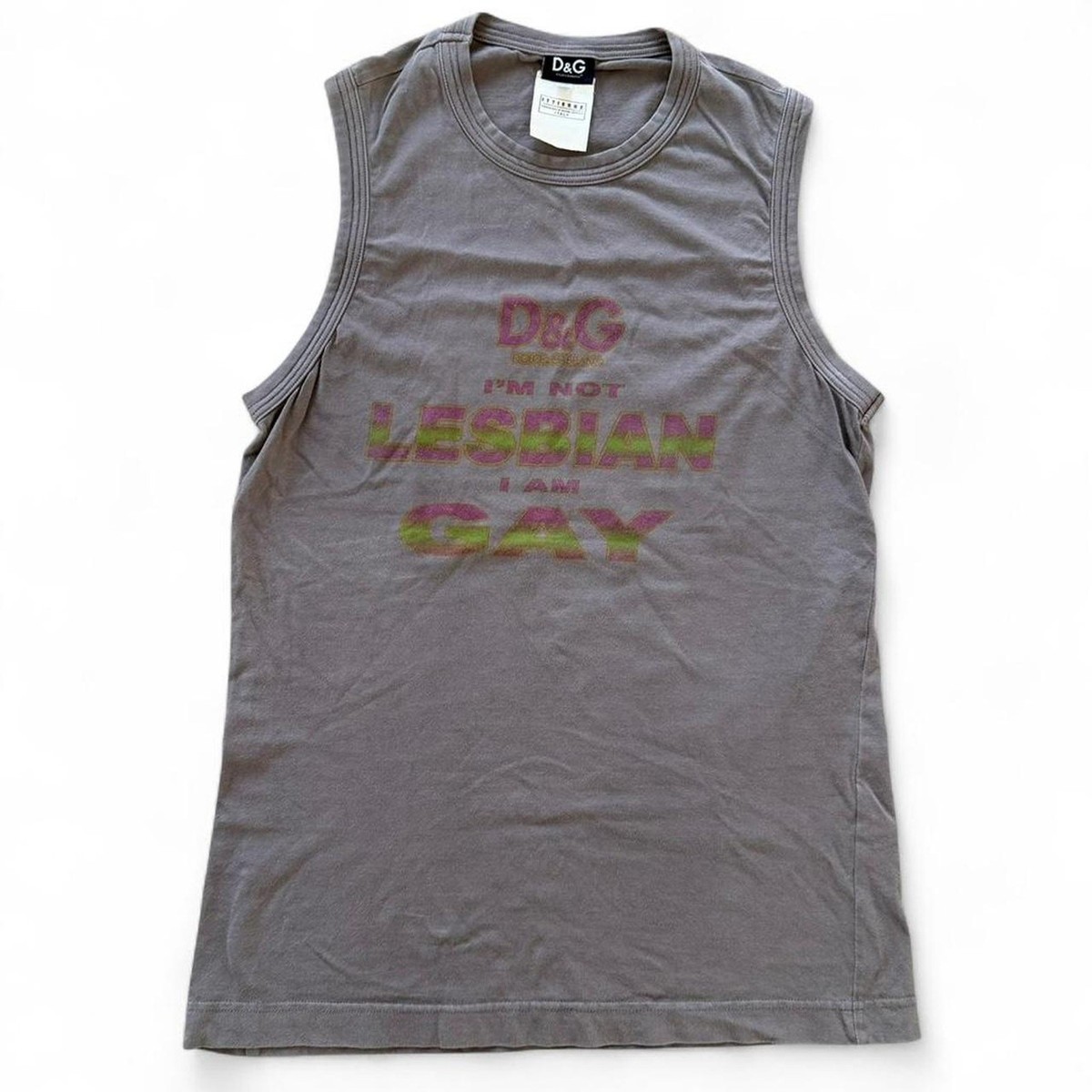 Dolce & Gabbana Tank Top Grey 