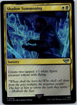 Shadow Summoning U Universes Beyond: The Lord of the Rings: Tales of Middle-eart