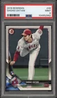 2018 Bowman Shohei Ohtani Rookie RC #49 PSA 9 Mint Los Angeles Angels Dodgers