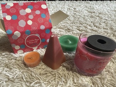Partylite Kerzen Teelichter Duftwachsglas