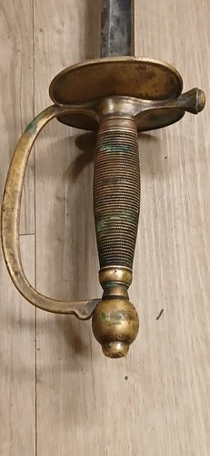 Antique 1862 AMES Model 1840 U.S Civil War M1840 NCO Officer's Sword Ames MFG CO