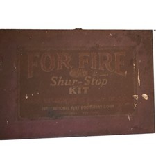 For Fire Shur Stop Kit International Fire Equip Box No Extinguishers