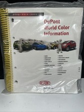 Dupont Axalta World Color Information Color Paint Chips 2009-2010-2011 Standox