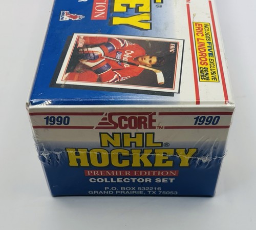 SCORE NHL Hockey Premier Edition 445 Player Cards 1990 Collector Set - Lindros - Picture 5 of 6