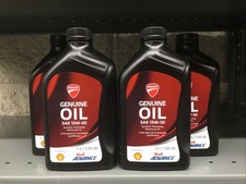 SHELL ADVANCE DUCATI SAE 15W-50 OIL -  (4 QT PACK)