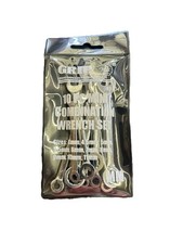Grip 10pc Mm Mini Combination Wrenches Set Metric 6pt 12pt Tools 89104