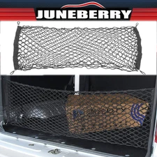 Envelope Style Trunk Cargo Net Storage Organizer Universal Bag Hook for Car Rea*