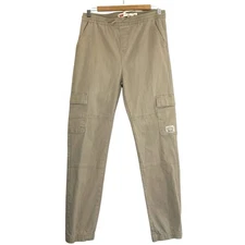 Levis Cargo Joggers Boys XL 13-15 Khaki Brown Stretch Waist School Streetwear