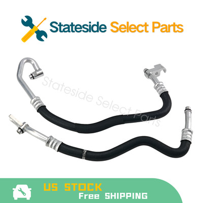 Fit BMW E90 E91 E92 335i 17227567208 2pcs Inlet & Outlet Engine Oil Cooler Lines