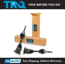 TRQ New Complete Front CV Axle Shaft Set Pair for Bravada Blazer S10 S15 Jimmy
