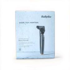 Image of BaByliss T987U Graphite Precision Beard Trimmer – Cordless, 23 Lengths, Black