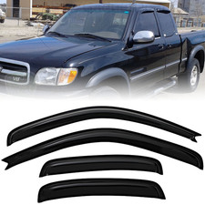 For 2000-2006 Toyota Tundra Extended Cab Window Visor Vent Rain Guards Deflector For 2000-2006 Toyota Tundra Extended Cab Window Visor Vent Rain Guards Deflector