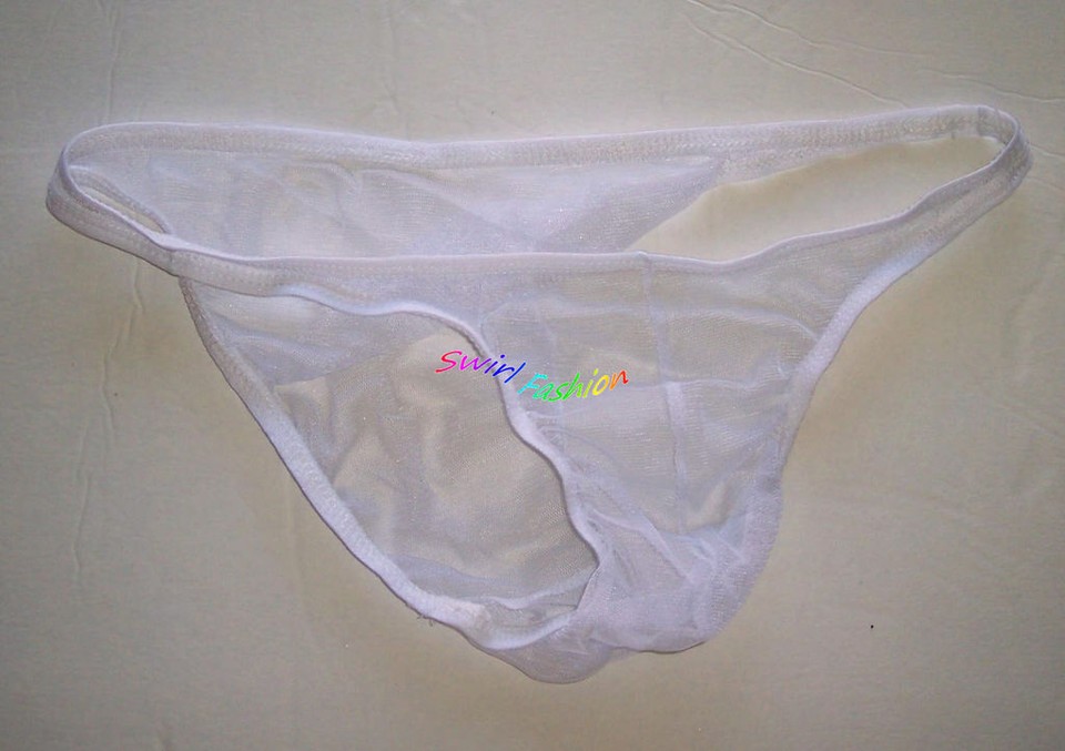 K319M HOT SEXY MEN RIO BACK MESH BIKINI SKIMPY POUCH | eBay