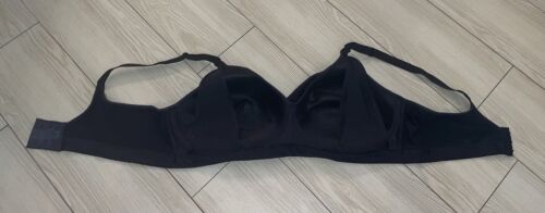 Playtex 4958 Maternity Nursing Foam Comfort Bra Wireless Unpadded L Large Black - Picture 5 of 6