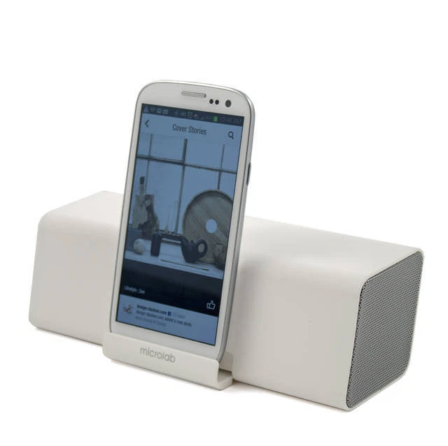 New Microlab MD212 Wireless Bluetooth Portable Stereo Speaker w/ Microphone & - Image 4 of 4