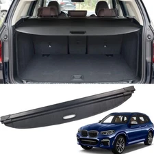 Fit BMW X3 2018-2024 Retractable Cargo Cover Rear Trunk Shield Shade Accessories