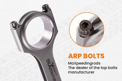 Forged Connecting Rod Rods for VW Golf MK2 1.6L Diesel Engine ARP 2000 136mm - Picture 2 of 11