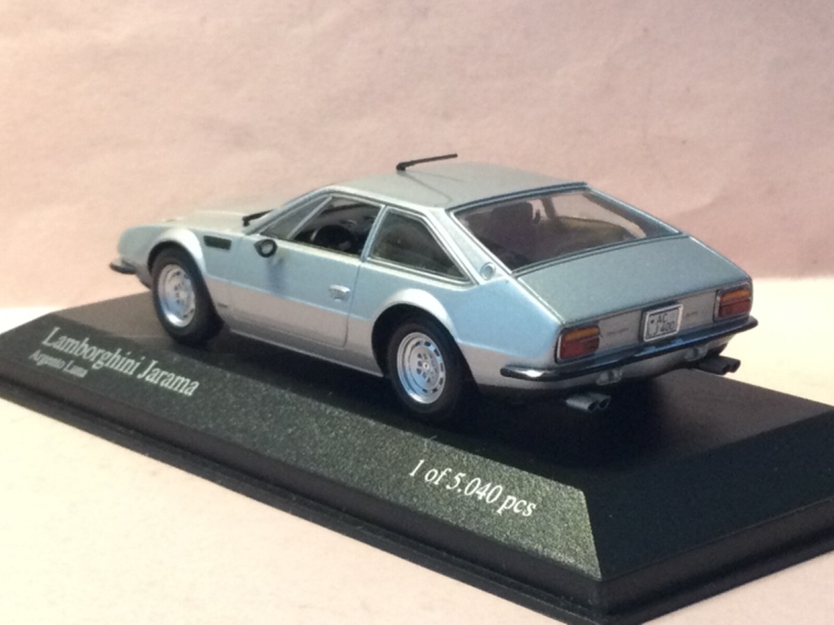 The 1/64 Lamborghini Jarama S from Kyosho, a review by