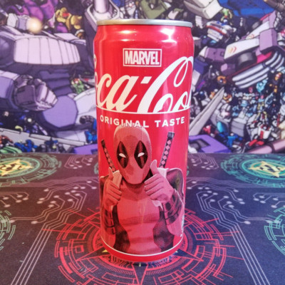 Marvel Deadpool Wolverine Limited Edition Coca Cola Dose Can 2024 0,33l NEU  