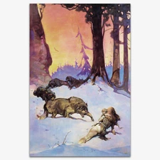 Vintage Print 11- Wolfpack
