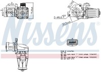 Nissens 98376 Agr-Ventil FüR Volvo C30 S40 2 S60 S80 V40 V50 V60 V70 3 Berlingo
