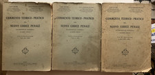 COMMENTO TEORICO PRATICO NUOVO CODICE PENALE ALFREDO ROCCO UTET 1931 VOL.I-II