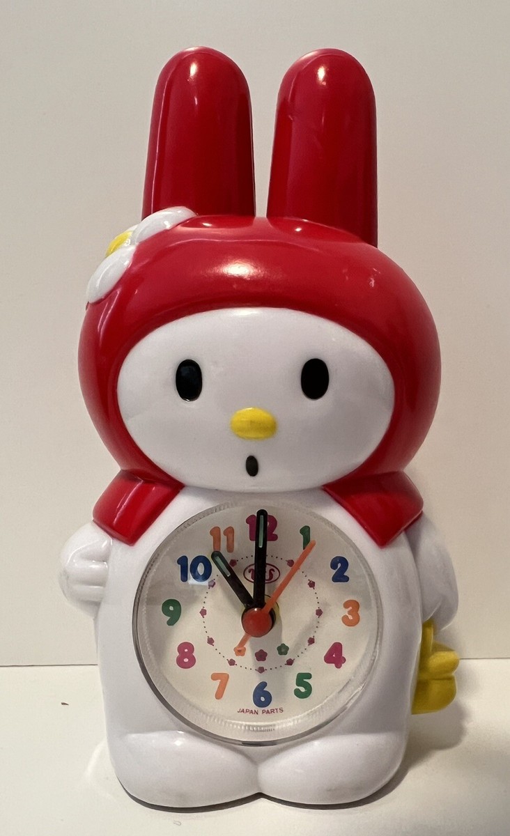 Sanrio Knock Off My Melody Alarm Clock Works! | eBay