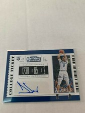 DaQuan Jeffries 2019-20 Contenders Draft Picks Rookie Auto Card #109