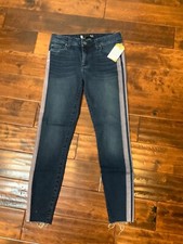 KUT from the Kloth Dark Wash Connie Ankle Skinny Blue Denim Jeans, Size 2