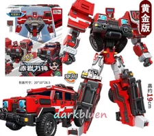 Tobot V GD TACHYON Off-road Vehicle Transforming Robot Action Figure Toy 8"