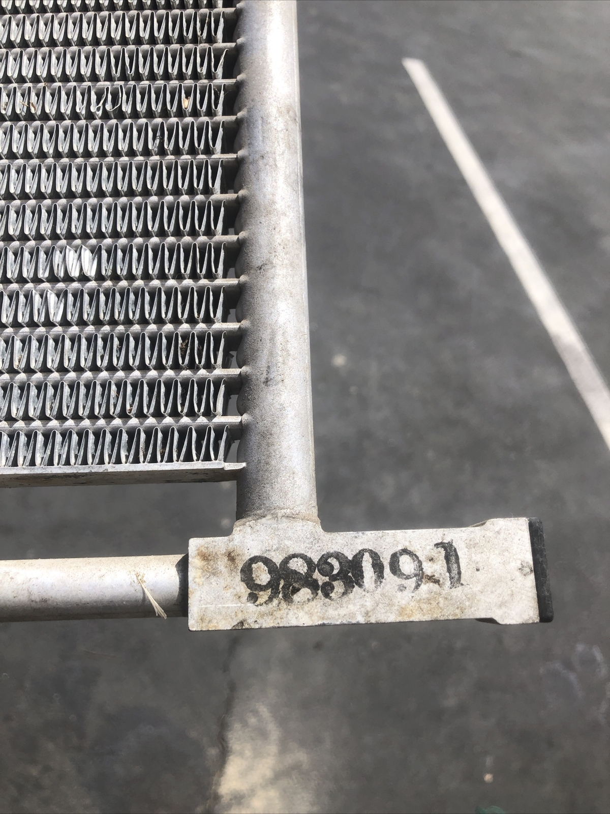 1999 BENTLEY ARNAGE AC A/C AIR CONDENSER Cooler Radiator