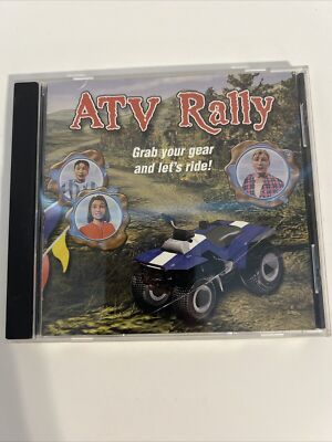 ATV Rally  PC Game  CD-Rom  Windows & Mac  Quicktime, 2003 6 Trails