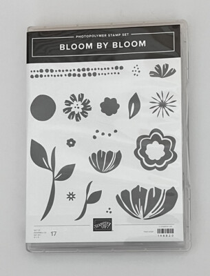 Stampin Up! BLOOM BY BLOOM   Photopolymer 17 Stamp Set   Flowers