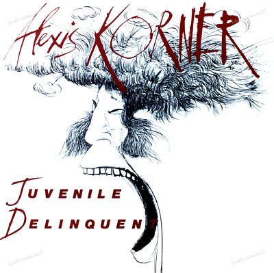 Alexis Korner - Juvenile Delinquent LP + Innerbag (VG+/VG+) '