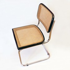 Chaise Cesca B32 Marcel Breuer 1960 en cannage vintage