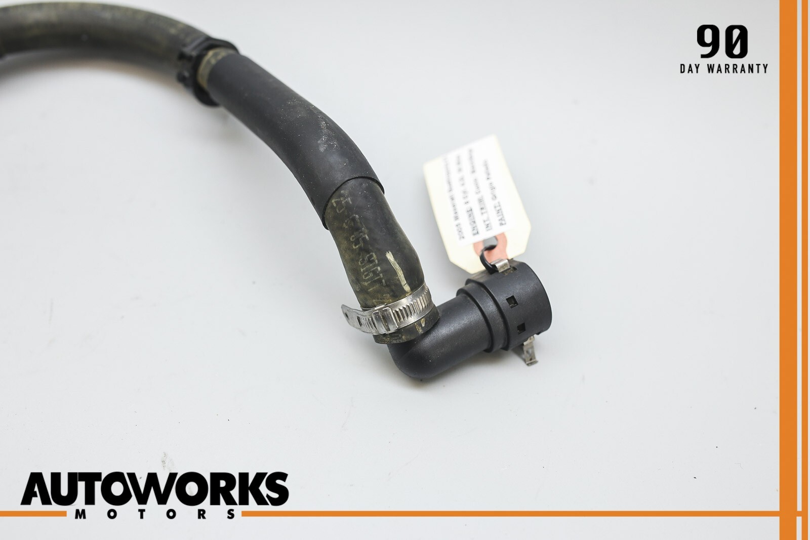 04-13 Maserati Quattroporte M139 Auxiliary Electric Water Pump w/ Hose Pipe OEM