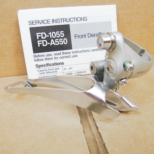 New-Old-Stock Shimano 105 Front Derailleur...Clamp-On (28.6 mm) - Picture 3 of 12