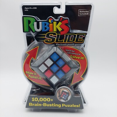 Rubik's Slide Electronic Puzzle Game Techno Source 2010 NEW Factory Sealed