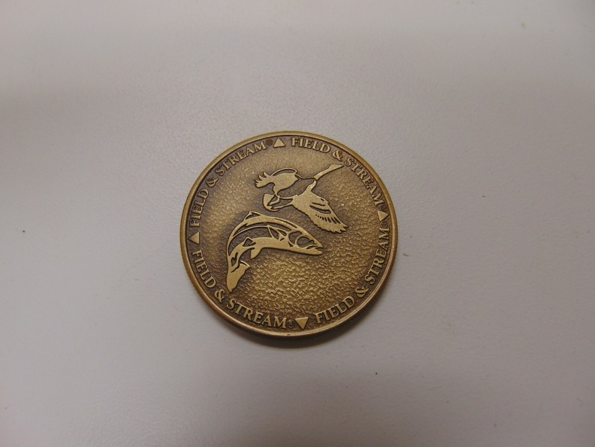 CHALLENGE COIN WHITETAIL DEER FIELD & STREAM CLASSIC COLLECTORS