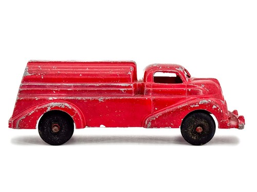 Vtg Original 4.5" Manoil 710 Toy Diecast Tanker Truck Car Man Cave Barclay USA - Picture 8 of 14